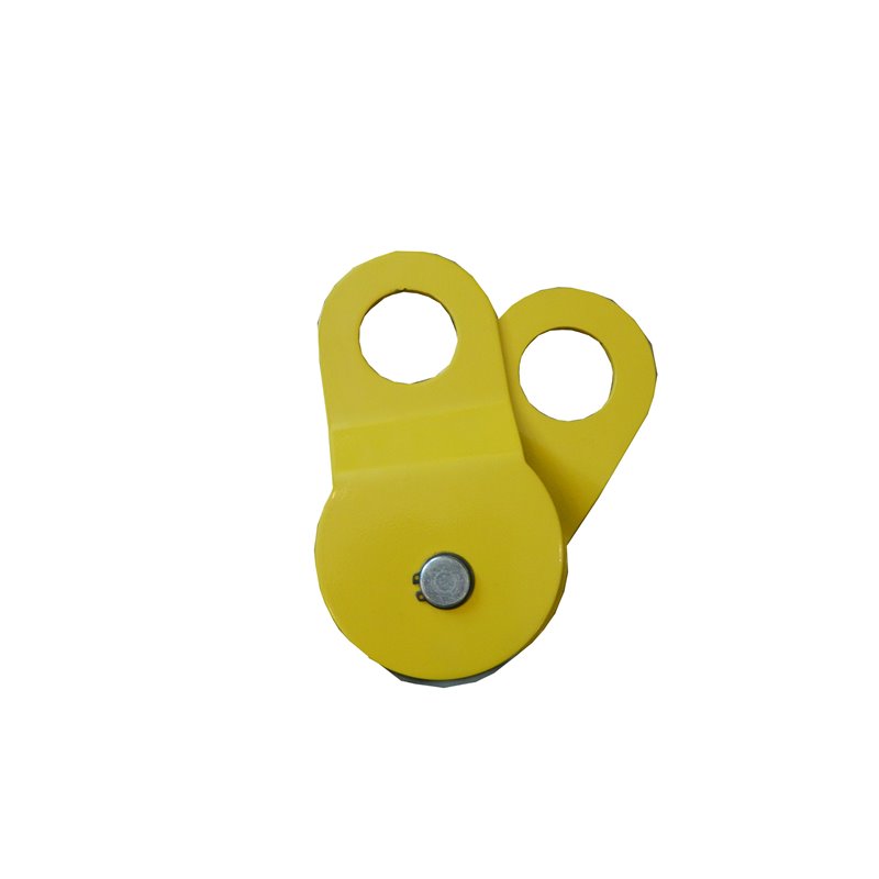 Snatch block yellow 8t