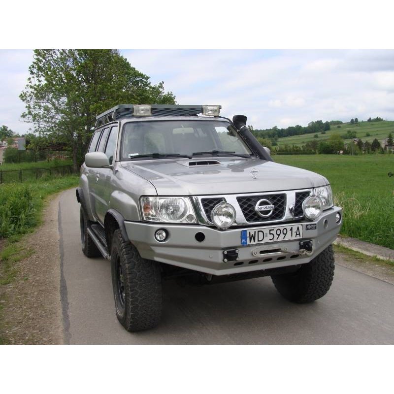 Bumper Nissan Patrol Y61 GU4 front - without bullbar