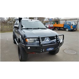 Bumper Mitsubishi L200 2006-15, front - with bullbar