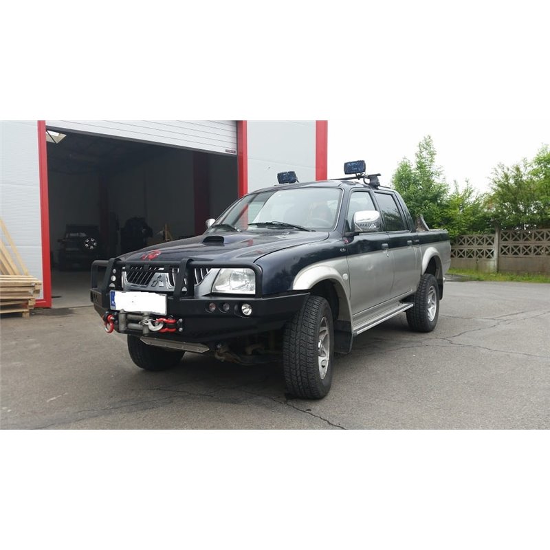 Bumper Mitsubishi L200 96-05, front - with bullbar