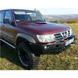 Nárazník Nissan Patrol Y61 1998-2004 predný - bez rámu