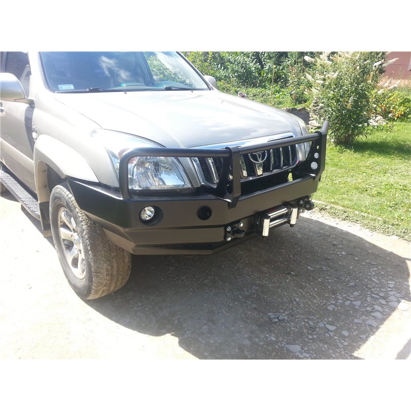 Front bumper Toyota Land Cruiser 120 without the bullbar