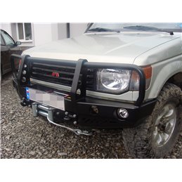 Front bumper Mitsubishi Pajero II V31 91-00 with bullbar