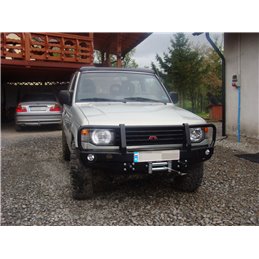 Front bumper Mitsubishi Pajero II V31 91-00 without bullbar