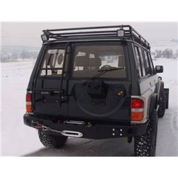 Bumper Nissan Patrol Y60 rear - with winch mount