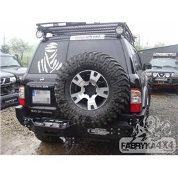 Bumper Nissan Patrol Y61 rear - with winch mount