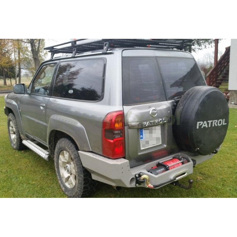 Bumper Nissan Patrol Y61 GU4 rear - with winch mount