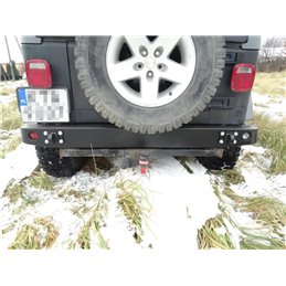 Nárazník Jeep Wrangler TJ zadný - bez uloženia na navíjak