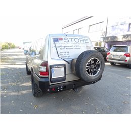 Bumper  Mitsubishi Pajero III LWB rear