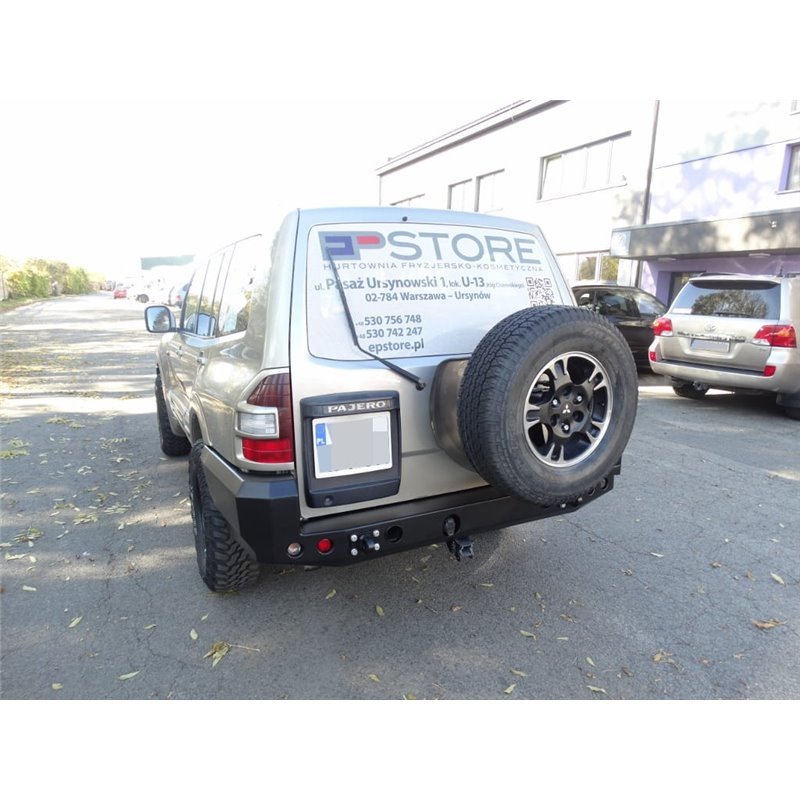 Bumper  Mitsubishi Pajero III LWB rear