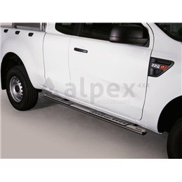 Misutonida Side Bar - with design steps, oval - Ranger E/C 2012-2022