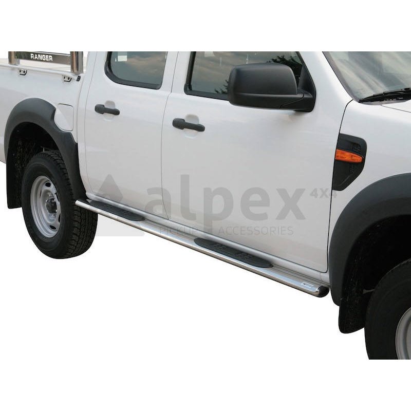 Misutonida Side Bar - with plastic steps, oval - Ranger D/C 2009-2011