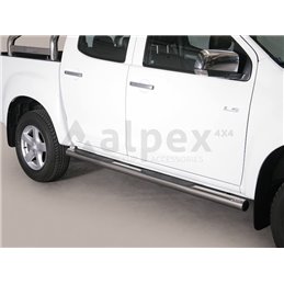 Misutonida Side Bar - with plastic steps, 76 mm - D-Max D/C 2012-2020