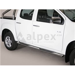 Misutonida Side Bar - with plastic steps, oval - D-Max D/C 2012-2020