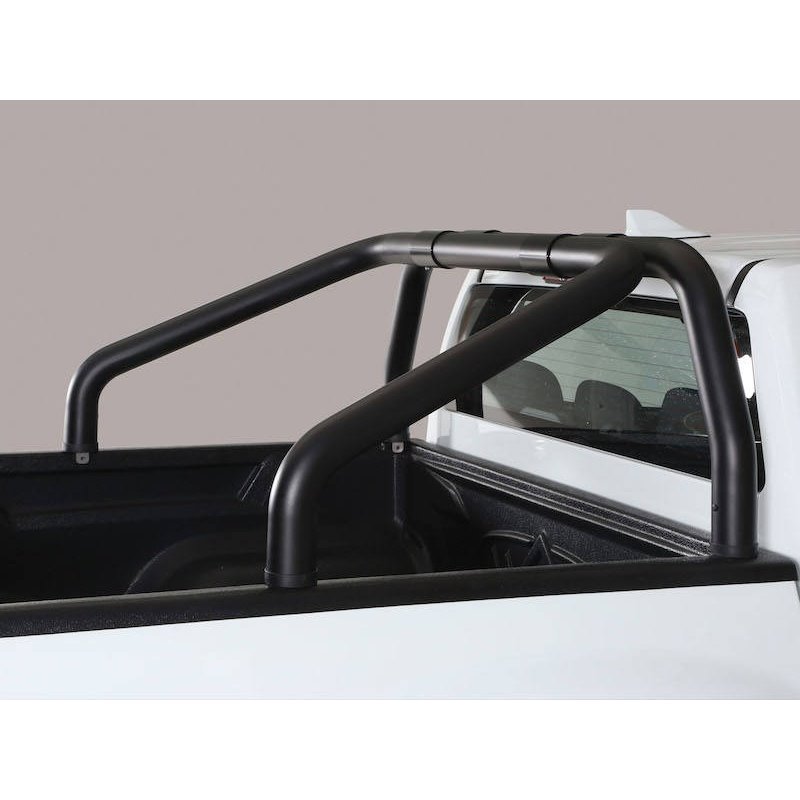 Misutonida Roll Bar - simple, 76 mm - black - D-Max 2012-2020