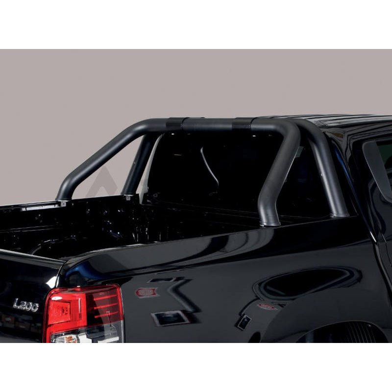 Misutonida Roll Bar - simple, 76 mm - black - L200 D/C 2015-