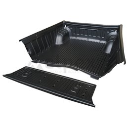 PRO-FORM Bed Liner - over rail - to fit with OE cargo hooks - Mitsubishi D/C 2009-2015