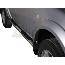 Misutonida Side Bar - with plastic steps, 76 mm - L200 D/C 2010-2014