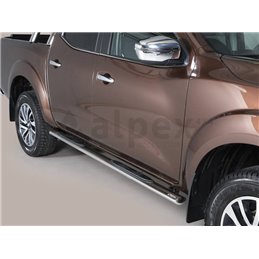 Misutonida Side Bar - with plastic steps, oval - Navara D/C 2016-