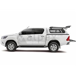 Aeroklas Stylish hardtop - pop-up side window - Toyota D/C 2016-