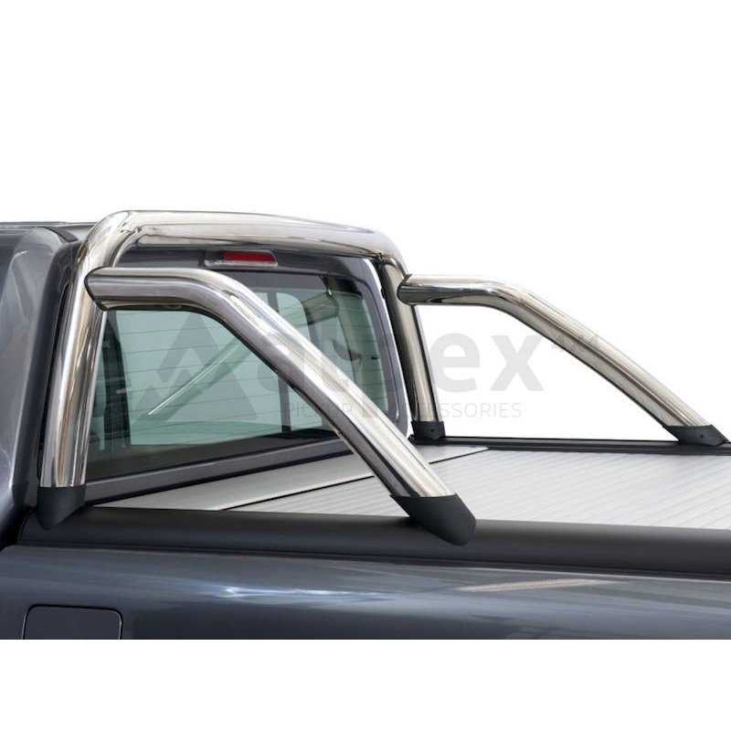 Styling Bar for Mountain Top MTR Roll - polished stainless steel - Toyota 2015-