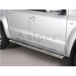 Misutonida Side Bar - with design steps, oval - Hilux D/C 2016-