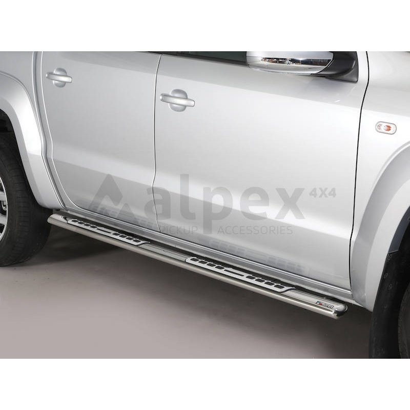 Misutonida Side Bar - with design steps, oval - Hilux D/C 2016-