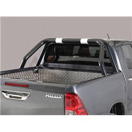 Misutonida Roll Bar - design, 76 mm - black - Hilux 2016-