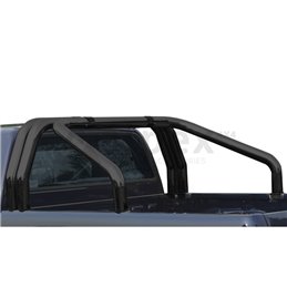 Misutonida Roll Bar - double, 76 mm - black - Hilux 2016-