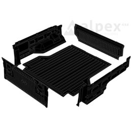 Aeroklas Modular Bed Liner - under rail - Ranger/Amarok D/C 2023-