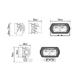 LAZER ST2 EVOLUTION LED LAMP