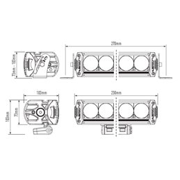 LAZER TRIPLE-R 750 ELITE-3 LED SPOTLIGHT