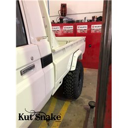 FENDER FLARES FOR TOYOTA LAND CRUISER 75/79 SERIES PICK-UP TRUCK SINGLE CAB REAR ONLY