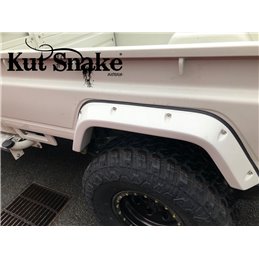 FENDER FLARES FOR TOYOTA LAND CRUISER 75/79 SERIES PICK-UP TRUCK SINGLE CAB REAR ONLY