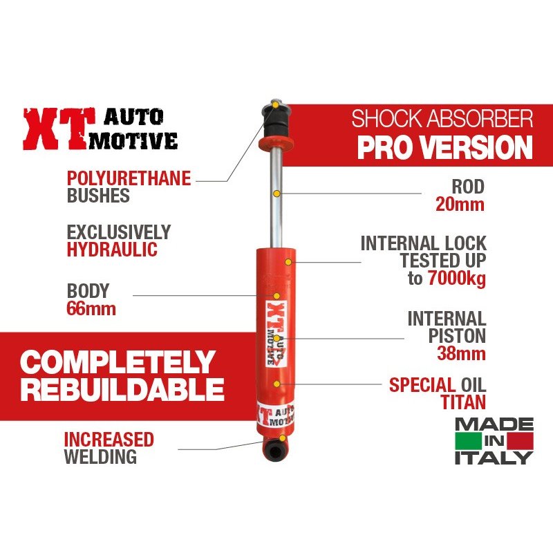 LJ 70/73  XTAutomotive PRO Zadné- Ľavé