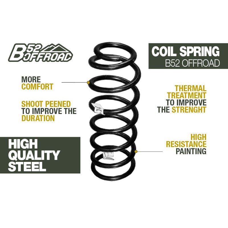 FRONT COIL B52 OFFROAD +4 CM FOR FIAT FULLBACK FRONT