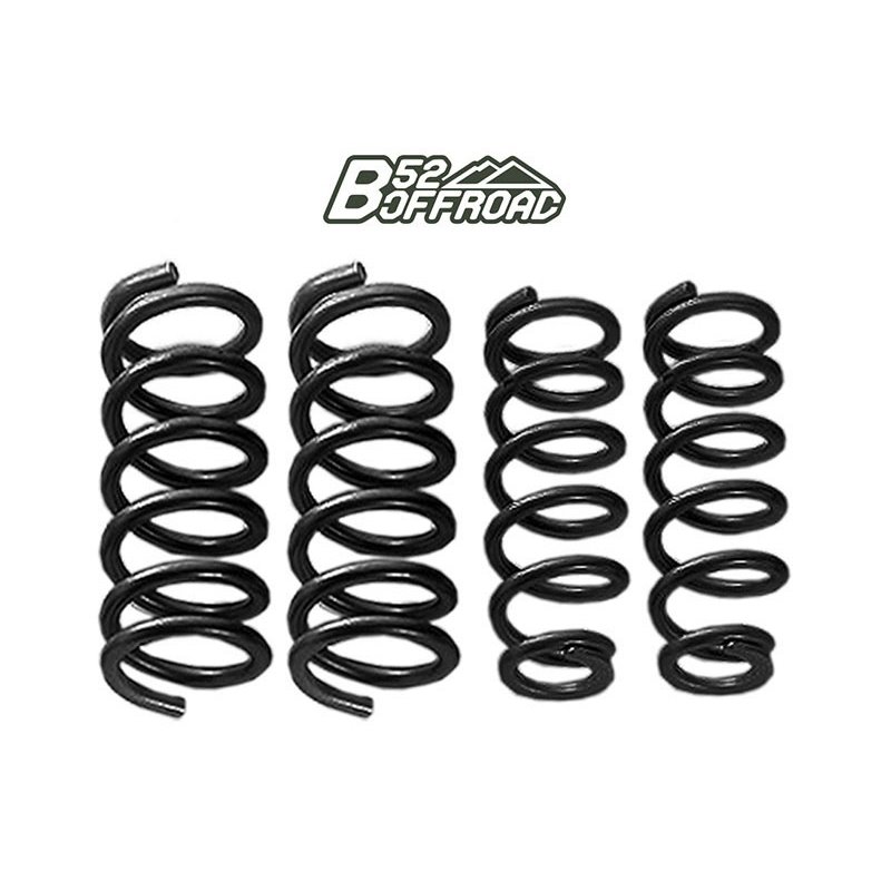 KIT OF 4 COILS B52 OFFROAD +4 CM FOR MITSUBISHI PAJERO V60 AND V80 LWB