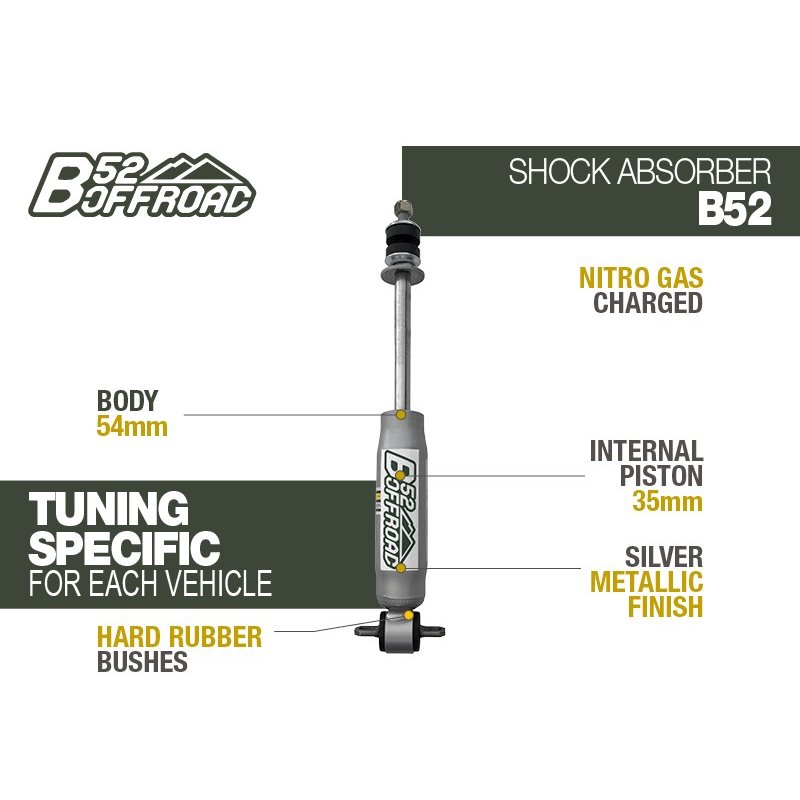 B52 OFFROAD SHOCK FOR HYUNDAI GALLOPER FRONT