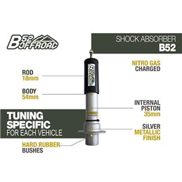 B52 OFFROAD JEEP CHEROKEE KJ első lengéscsillapító