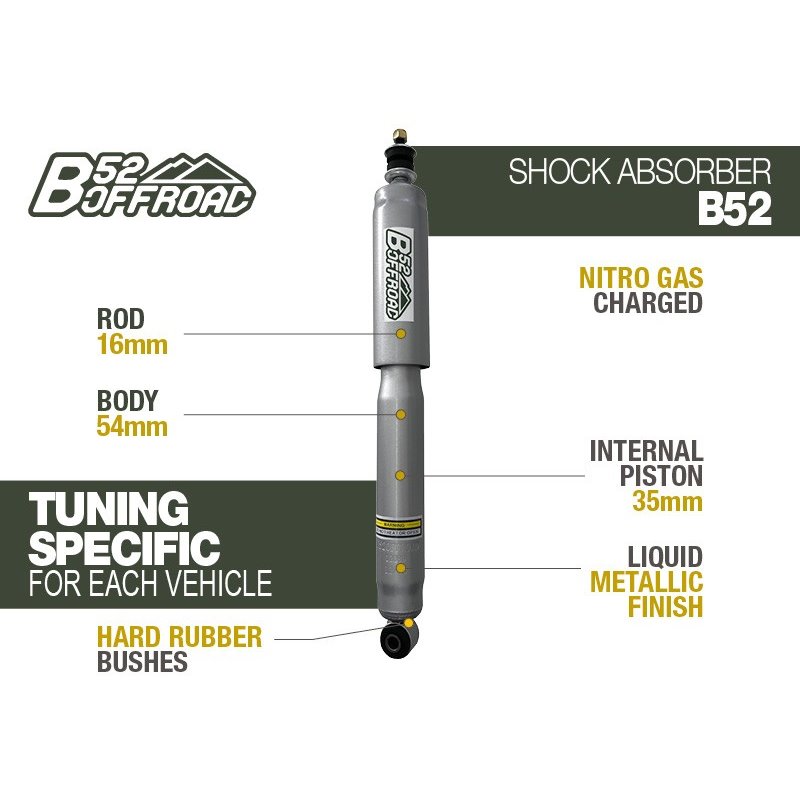 B52 OFFROAD SHOCK FOR SUZUKI GRAND VITARA REAR