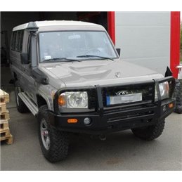 Bumper Toyota HZJ 78 from 2007 front -with bullbar