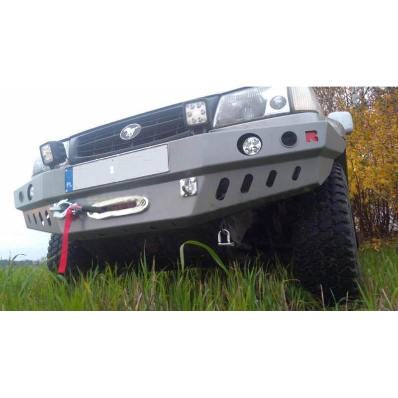 Bumper HYUNDAI GALLOPER 98-03, front - without bullbar