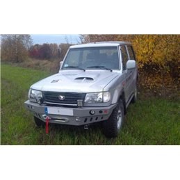 Bumper HYUNDAI GALLOPER 98-03, front - without bullbar