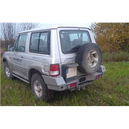 Bumper HYUNDAI GALLOPER 98-03, rear