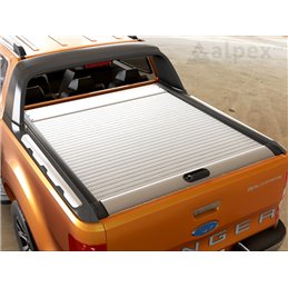 Ranger Wildtrak, Mountain Top MTR Roll Cover - silver - Ford D/C 2012-2022