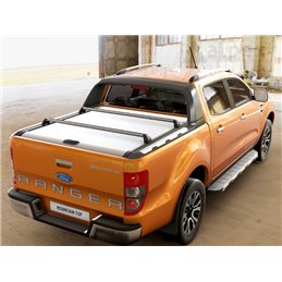 Ranger Wildtrak, Mountain Top MTR Roll Cover - silver - Ford D/C 2012-2022