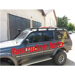 Nissan Patrol Y60 Krátky plochý strešný nosič