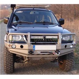 Bumper Pajero SPORT 1996-2000, front - without bullbar