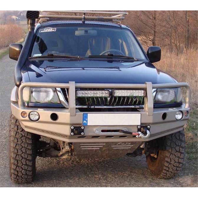 Bumper Pajero SPORT 1996-2000, front - without bullbar