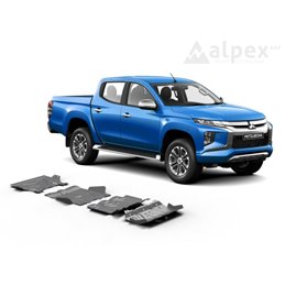 Rival sada, 4mm hliník - Mitsubishi L200/Fiat Fullback 2015+